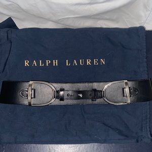 Ralph Lauren Black Leather belt
